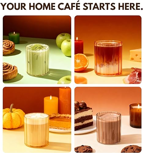 Miniatura 6 de Juego de vasos, vasos de 13 onzas, colección Fall Gardient, 4 piezas