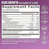 Vista 7 de Paquete de FORCE FACTOR NAD+ + Force Factor Hair Growth Accelerator Soft Chews, mezcla de bayas, 60 masticables suaves