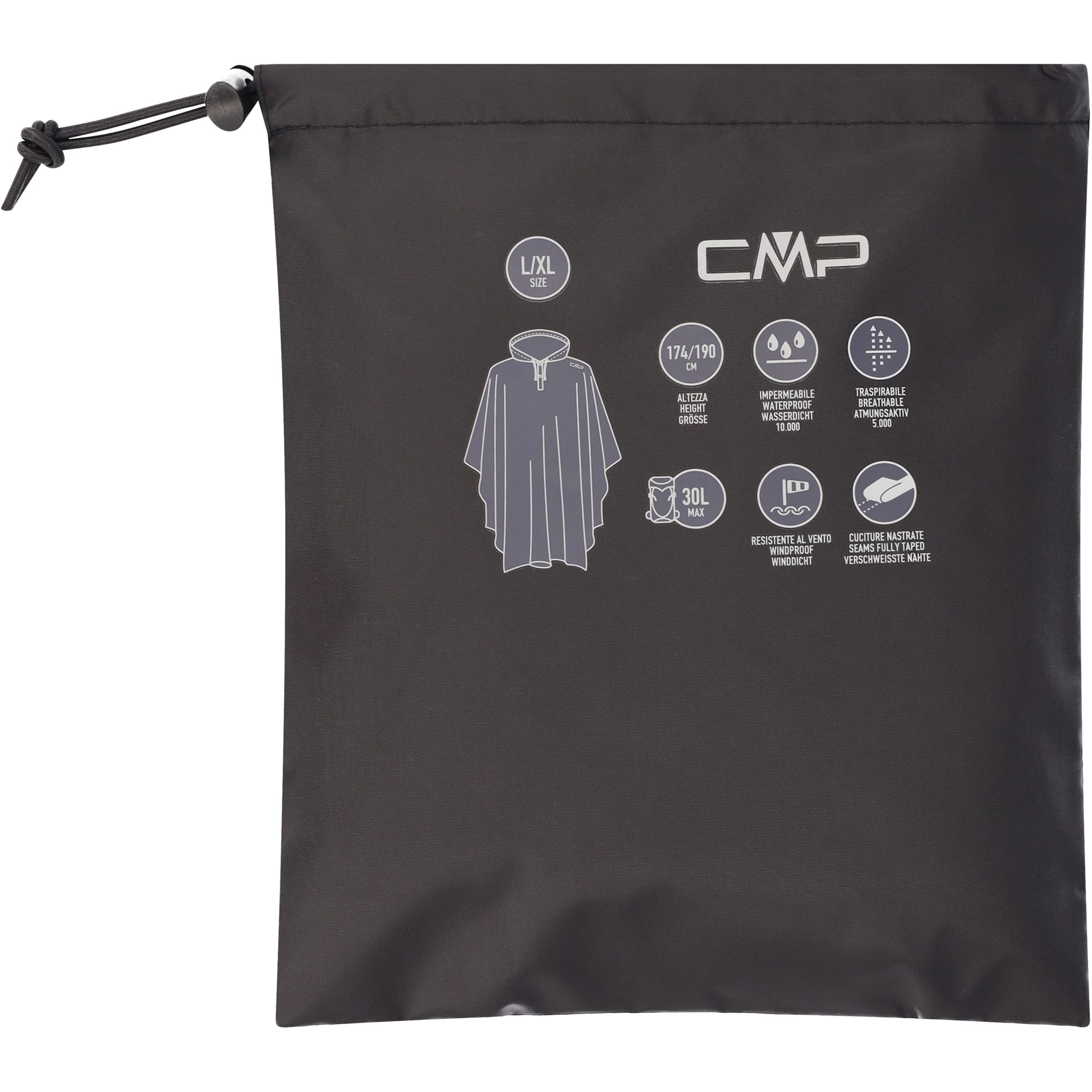 CMP Unisex Poncho Poncho