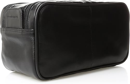 Miniatura 2 de Dopp - Kit de viaje con cremallera para hombre (piel, con múltiples cremalleras), Seasoned Traveler - Kit de viaje con cierre múltiple (piel