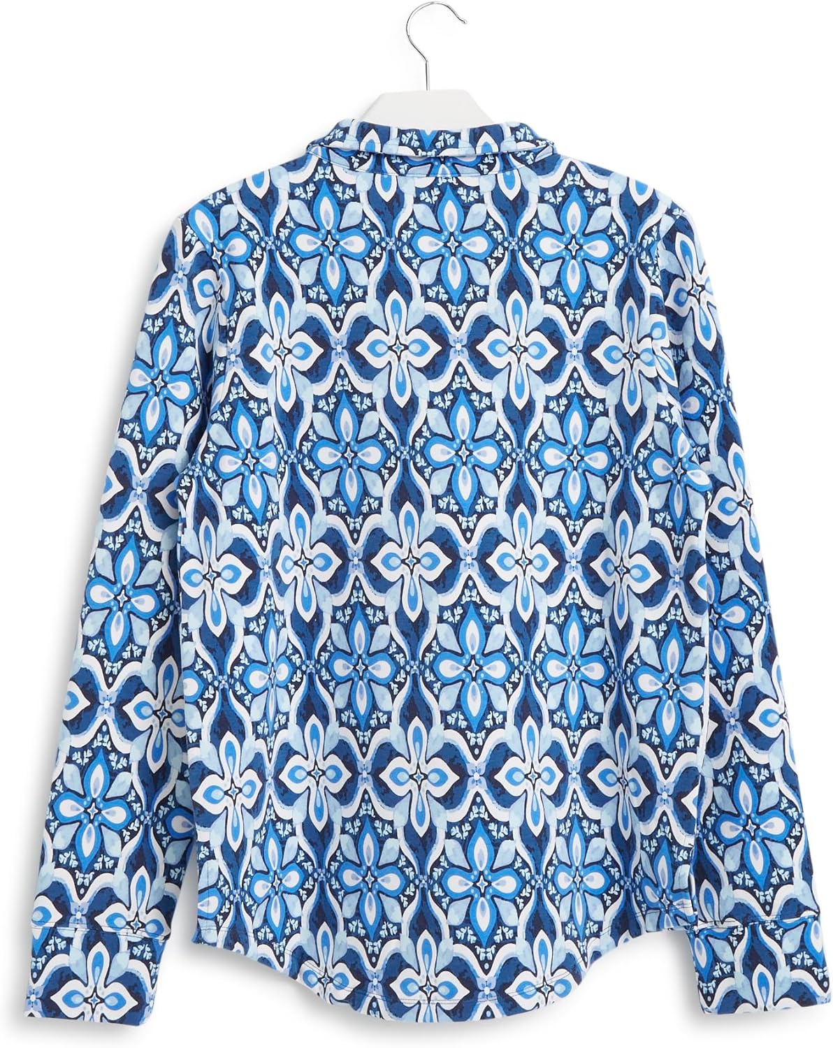 womens French Terry Quarter-zip Sweatshirt With Pockets (Extended Size Range) - Image 4