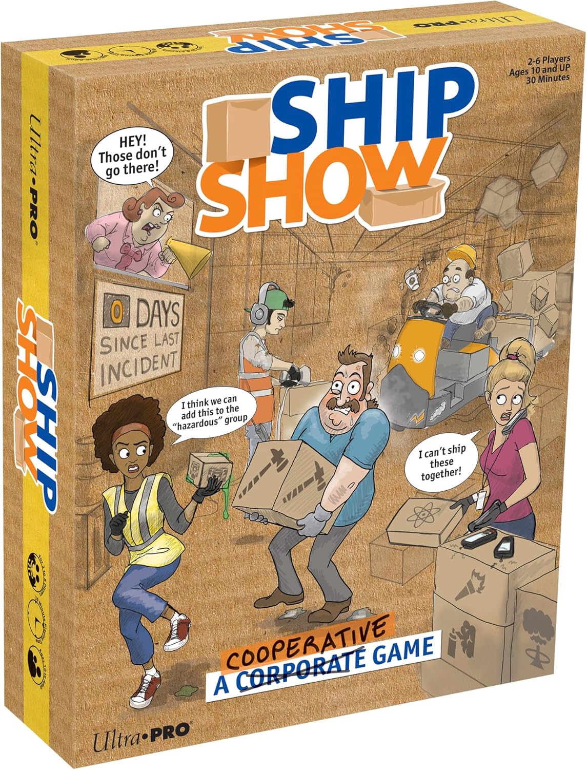 Ultra Pro - Ship Show!, The Cooperative Board Game, Group it, Guess it, Ship it! Fun Group Guessing Multiplayer Teamwork Game