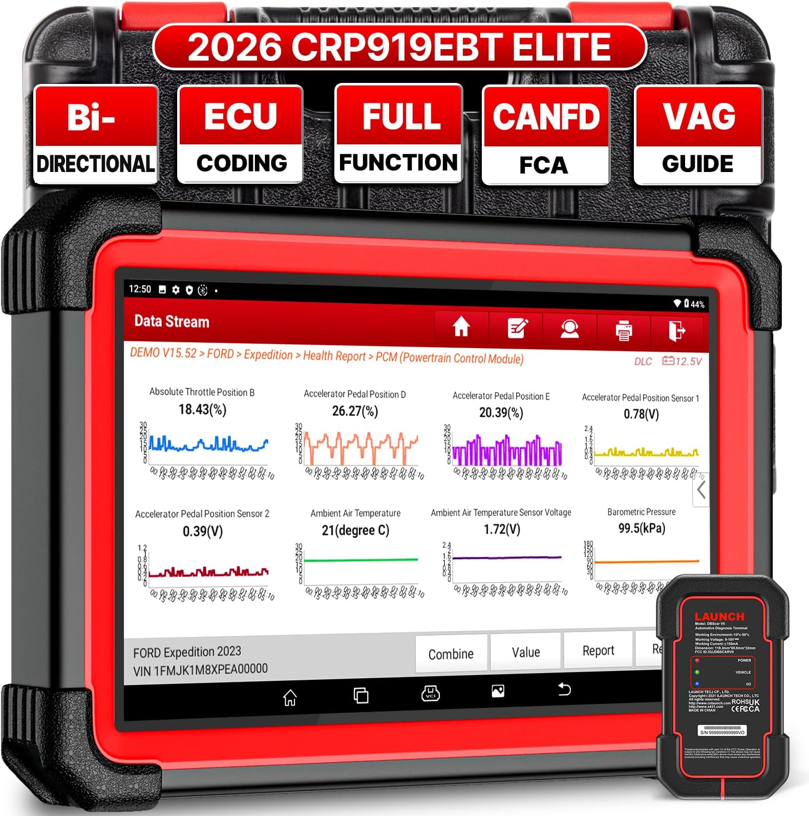 LAUNCH X431 CRP919E BT Bluetooth obd2 code reader
