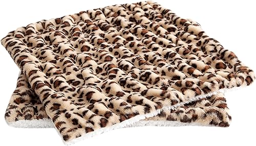 Miniatura 6 de Juego de 2 fundas de almohada de piel sintética de 20 x 20 pulgadas, de felpa de leopardo marrón, peludas, suaves, acogedoras, gruesas, cálidas,