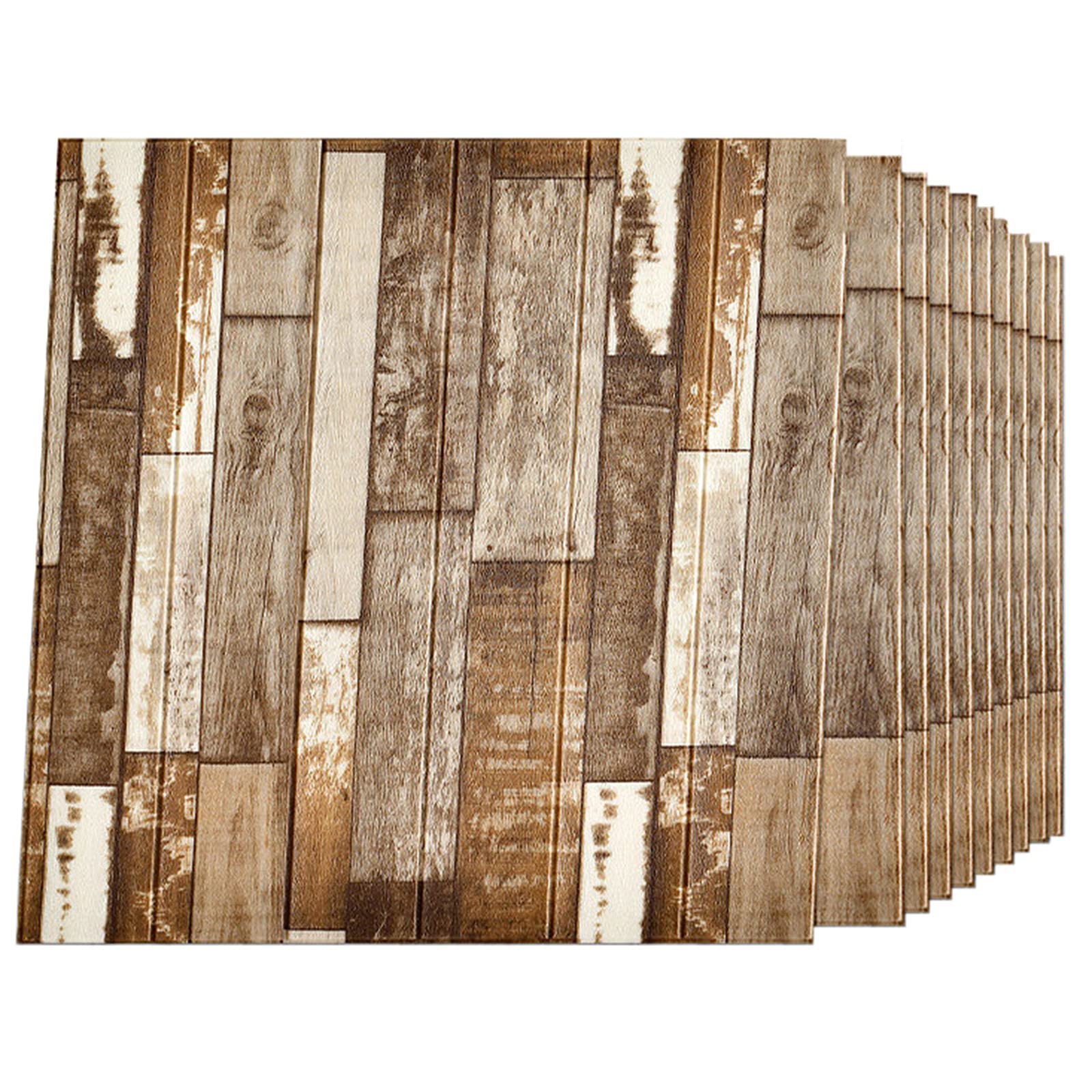 Autocollant mural 3D mousse PE revêtement adhésif vintage NaoSIn-Ni