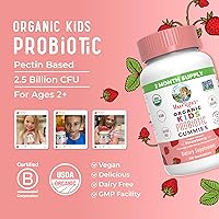 Vista 8 de MaryRuth Organics Probióticos para niños para la salud digestiva Gomitas probióticas USDA Suministro de 2 meses Probióticos para niños Apoyo