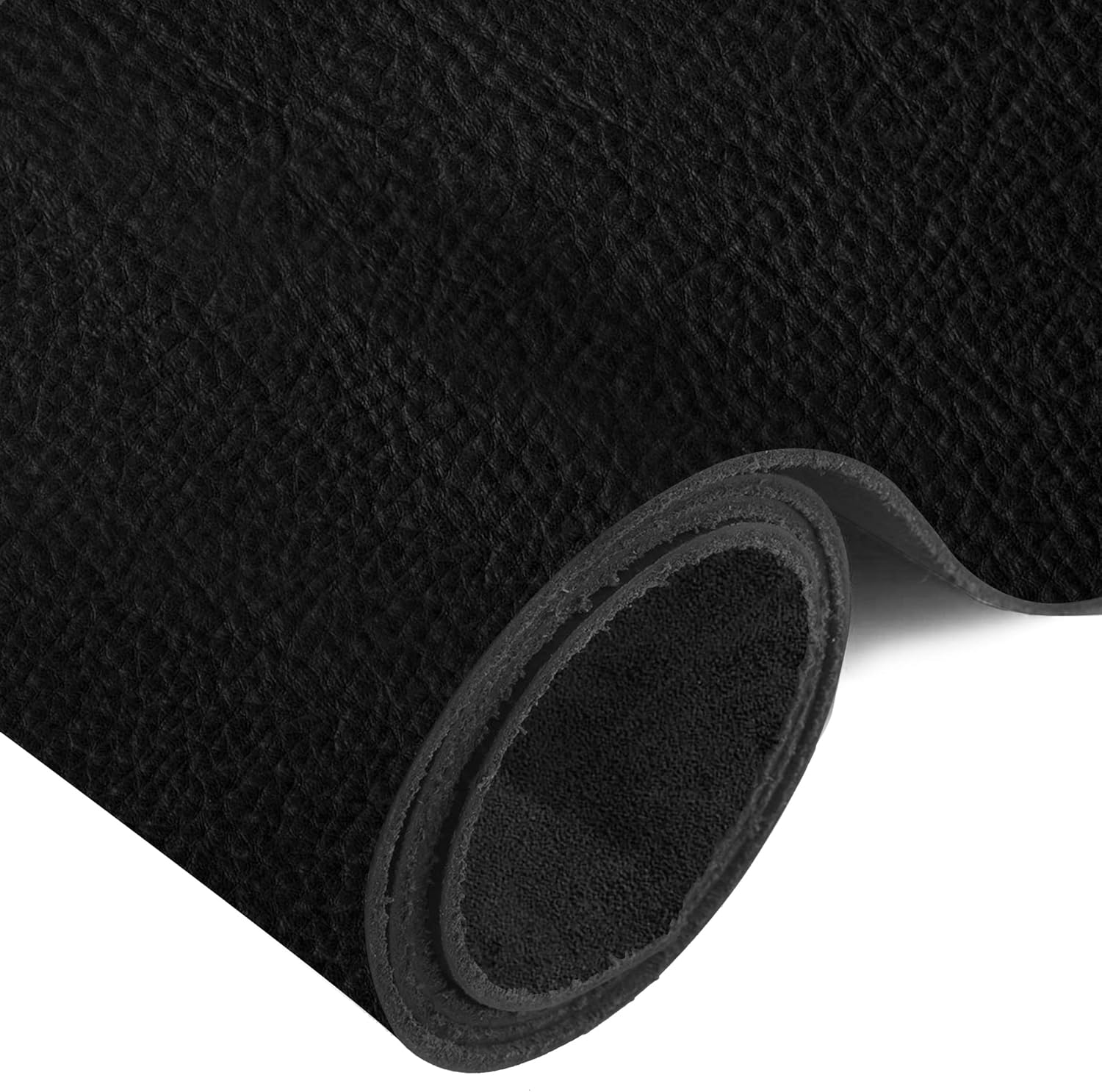 ELW Genuine American Leather Bison 8-9 oz (3.2-3.4mm) Black Pre-Cut 20-23 SQ FT - Full Grain Leather Bison Hide DIY Craft Projects, Bag, Chap, Motorcycle, Clothing, Jewelry, Moccasins
