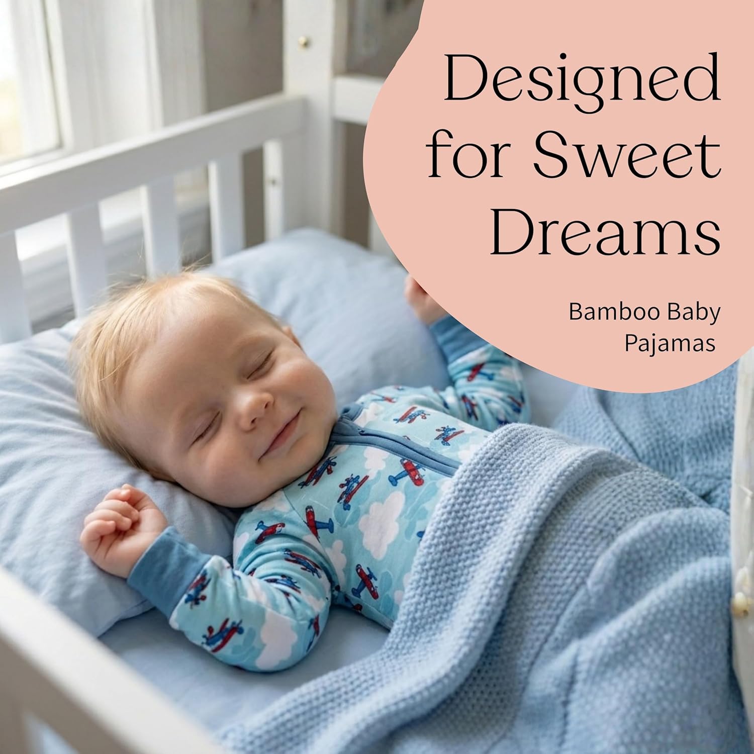 Bamboo Baby Pajamas - Long Sleeve Onesie 95% Viscose from Bamboo Sleepers