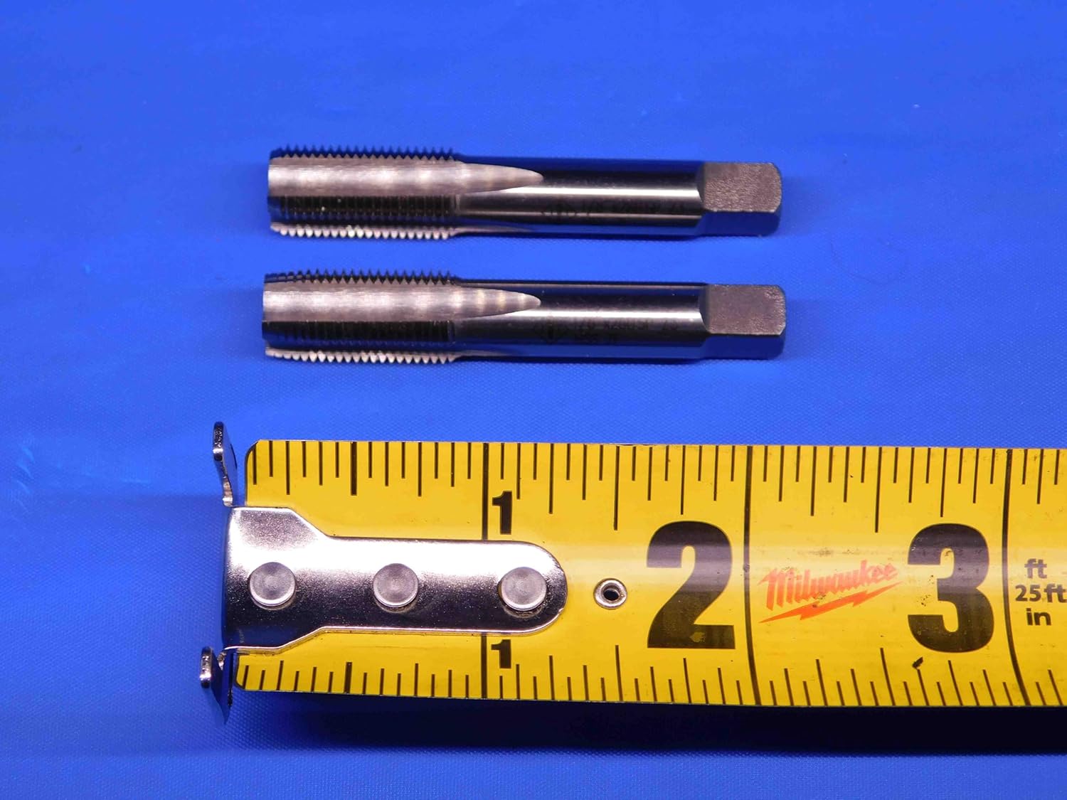 M & J Tooling LLC New 2PCS LOT of Dagger HSS 1/8 X 28 BSP Pipe TAPS 4 Flutes Z3 7F Machining CNC - BR4767MJT