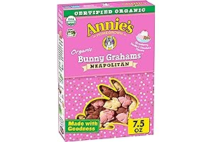Annie's Organic Bunny Grahams Snacks, Neapolitan