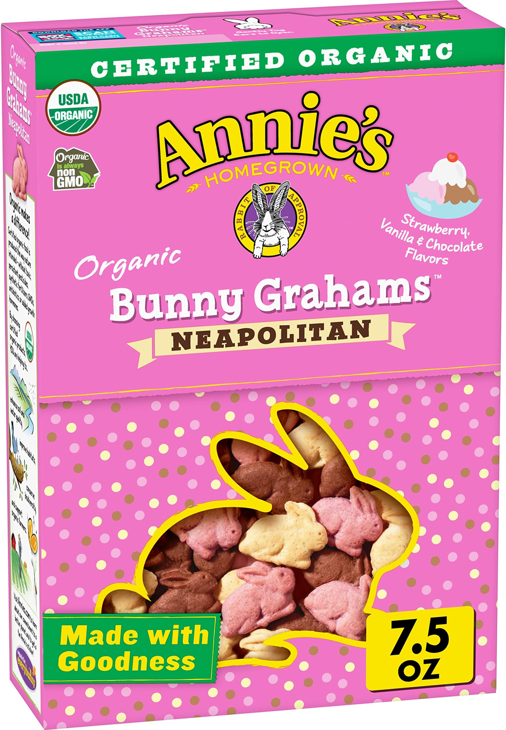 Annie's Homegrown Organic Variety Pack, Cheddar Bunnies and