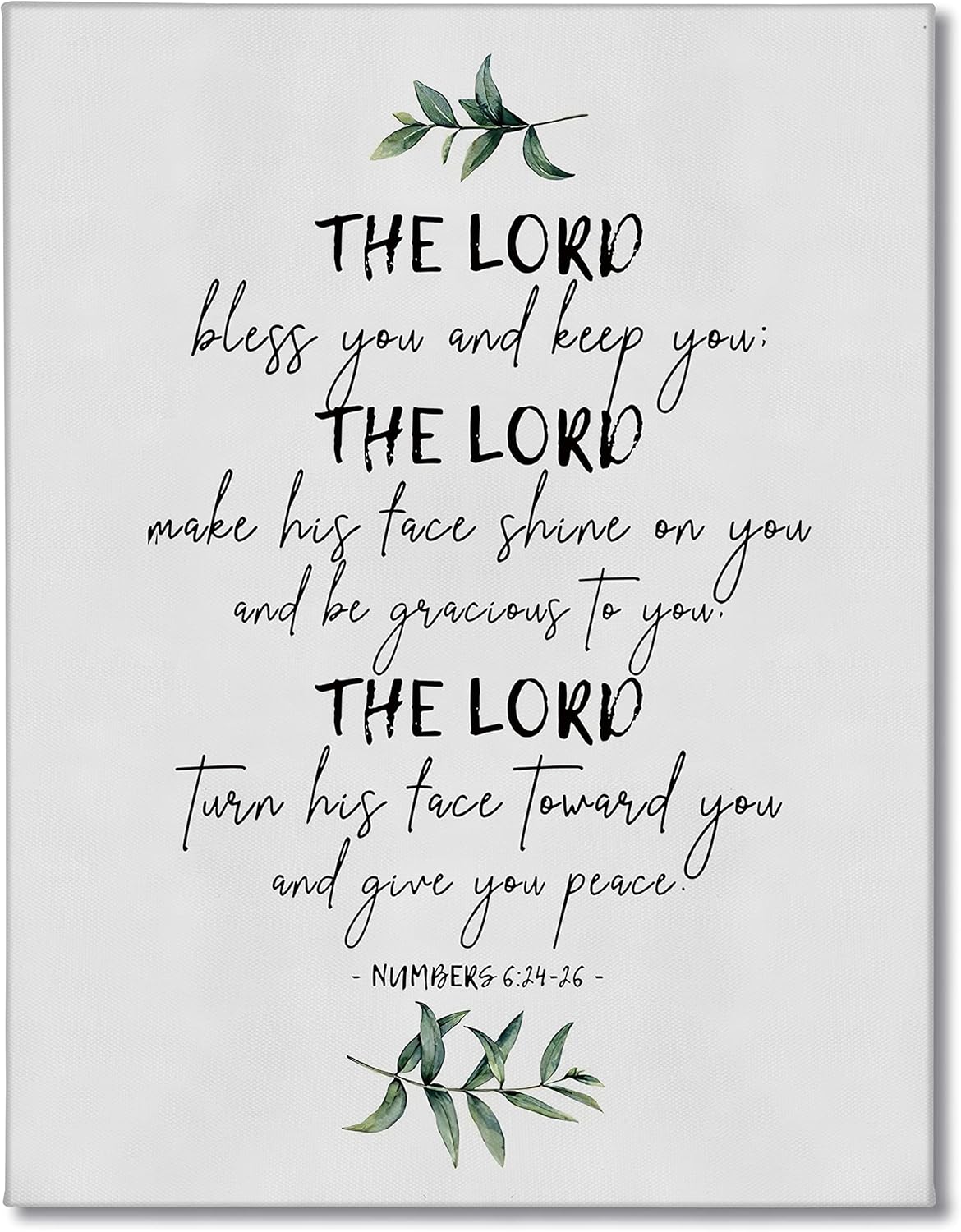 Inspirational Quote Christian Canvas Wall Art,Positive