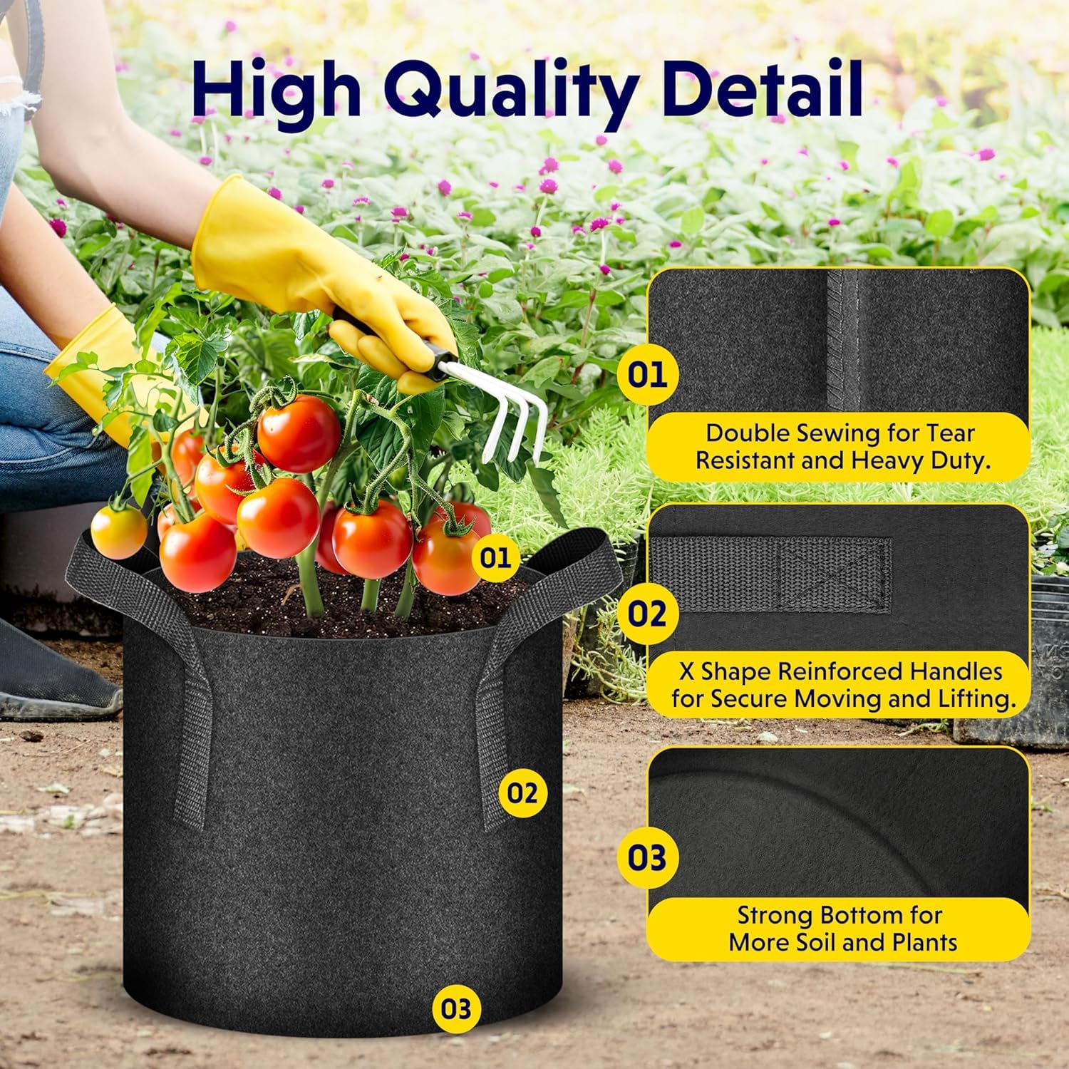 best soil for grow bags