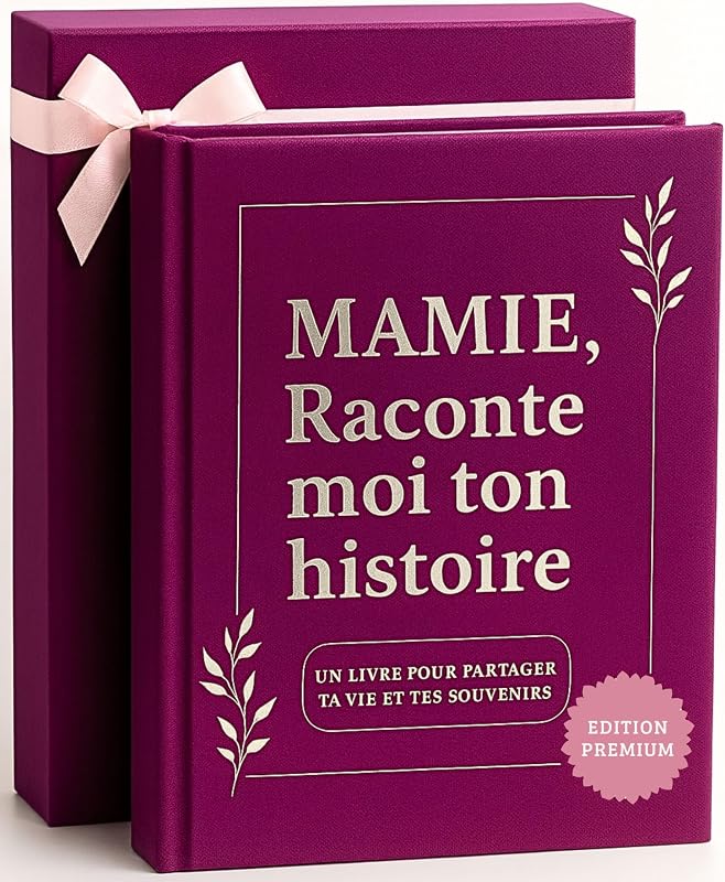Grandma Tell Me Your Story Book – Gift Granny Notebook to Fill In Gift Idea Grandmother's Day, Birthday, Christmas Grandma Keepsake Book – Granny I Want to Know Your Story