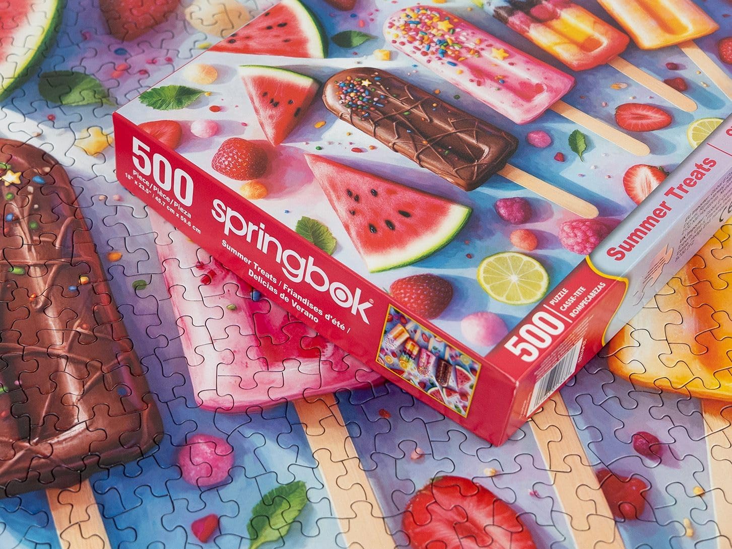 Springbok Summer Treats 500 Piece Jigsaw Puzzle for Adults image 4