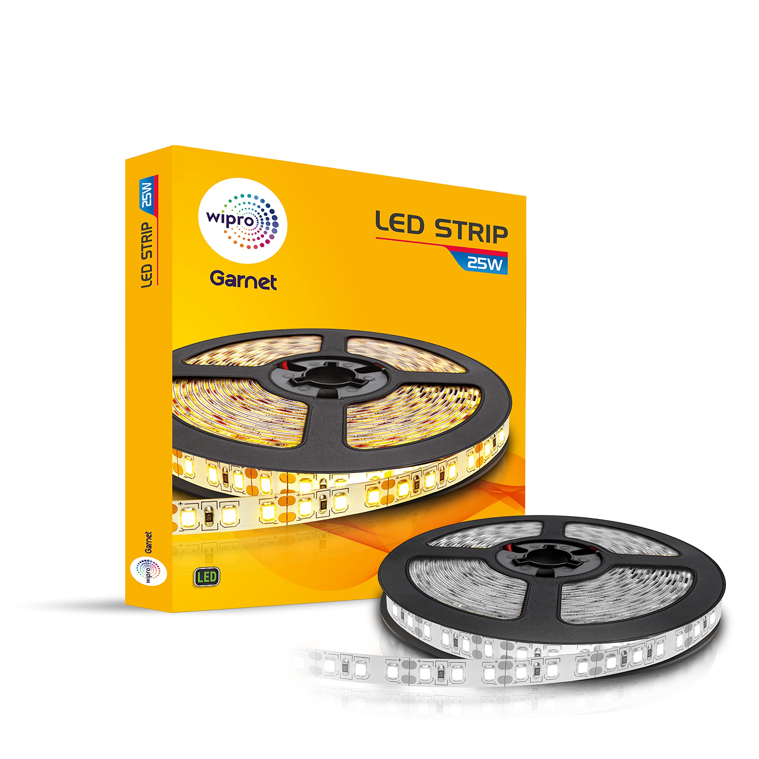 Wipro LED Strip Light - 5 Meter Warm White -7