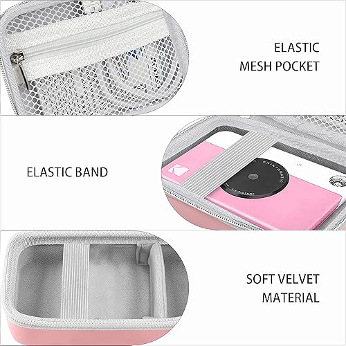 Miniatura 10 de Leayjeen Funda para cámara compatible con Kodak PrintomaticKodak Smile Digital Instant Print Cámara (solo funda)