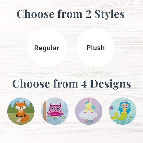 Miniatura 3 de Lets Make Memories - Funda de almohada personalizada para niños, tela suave, poliéster, tamaño de almohada estándar, diseño de unicornios,