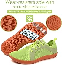 Barefoot Hombre Mujer Zapatillas Minimalistas para Zero Drop Soles y Wide Tox Box 35-464