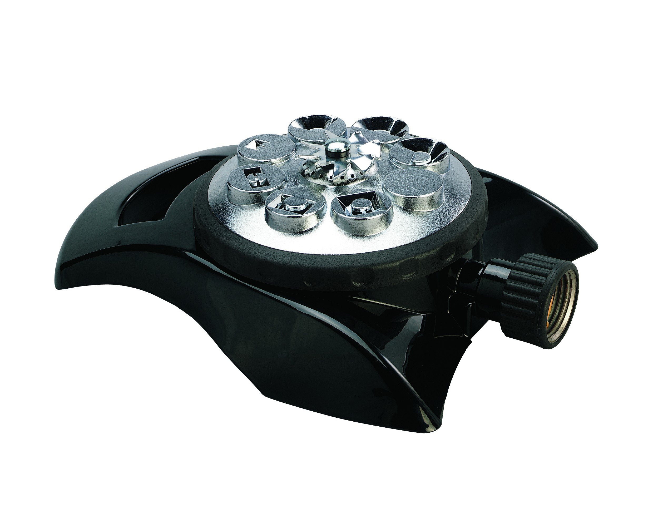Orbit 96233 Lawn Sprinkler Surface, 24.5 x 17 x 7 cm, Black and Silver, 24.5x17x7 cm