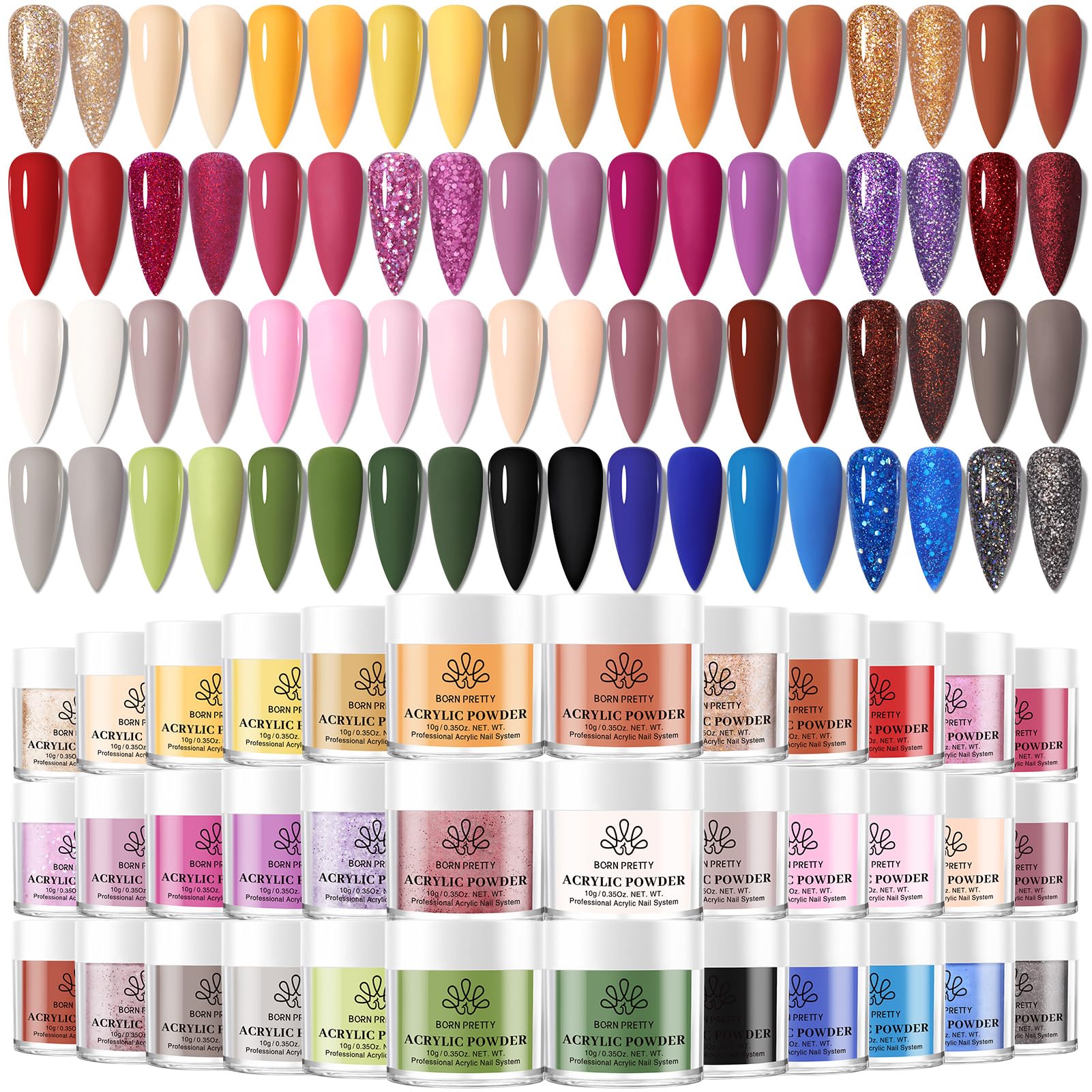アクリルパウダー Pandora Selection Mirage アクリルパウダー3.5gセット / nail mius web store