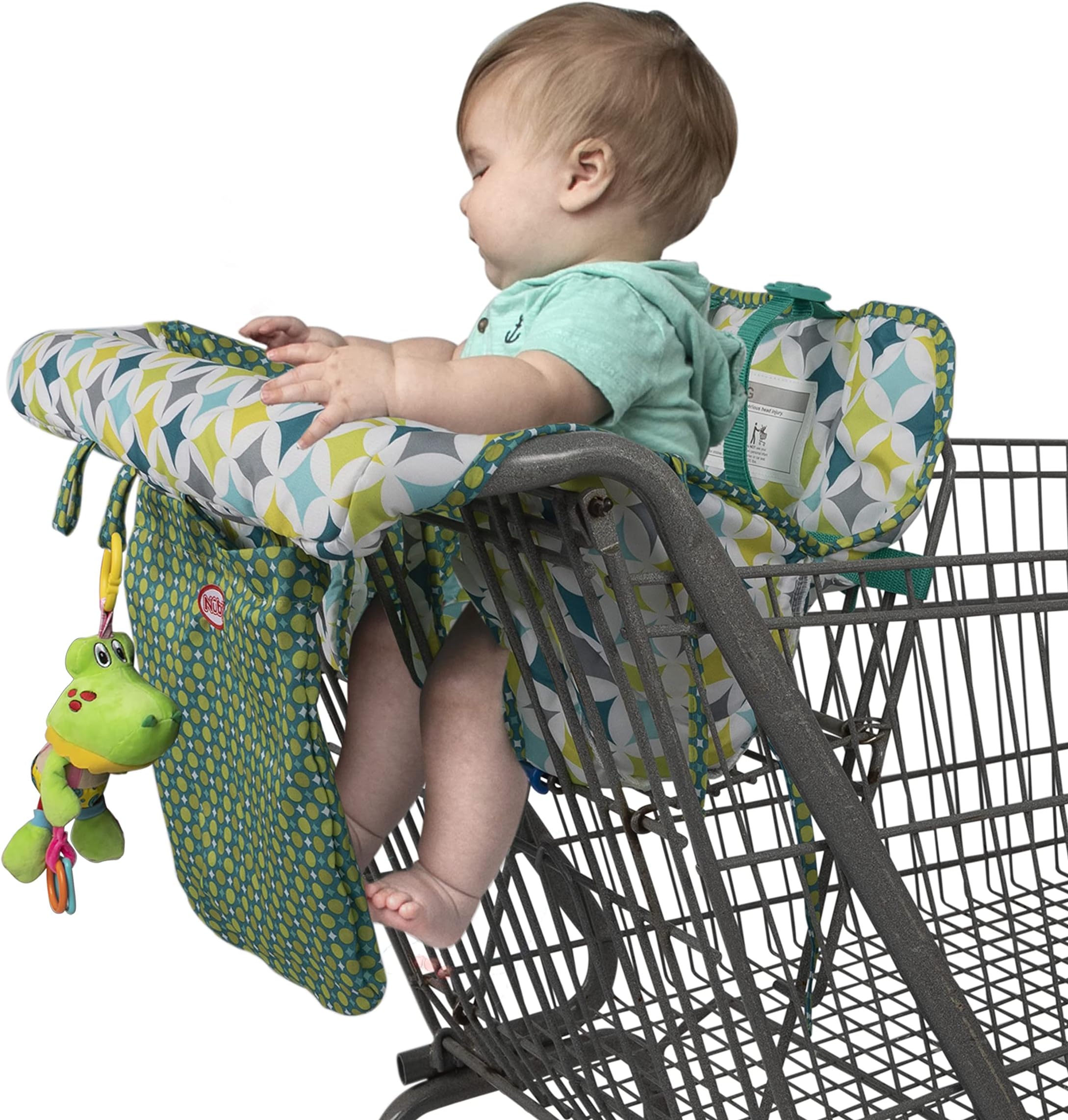 Skip Hop Shopping Cart Cover, Take Cover, Swirl Dot Baby
