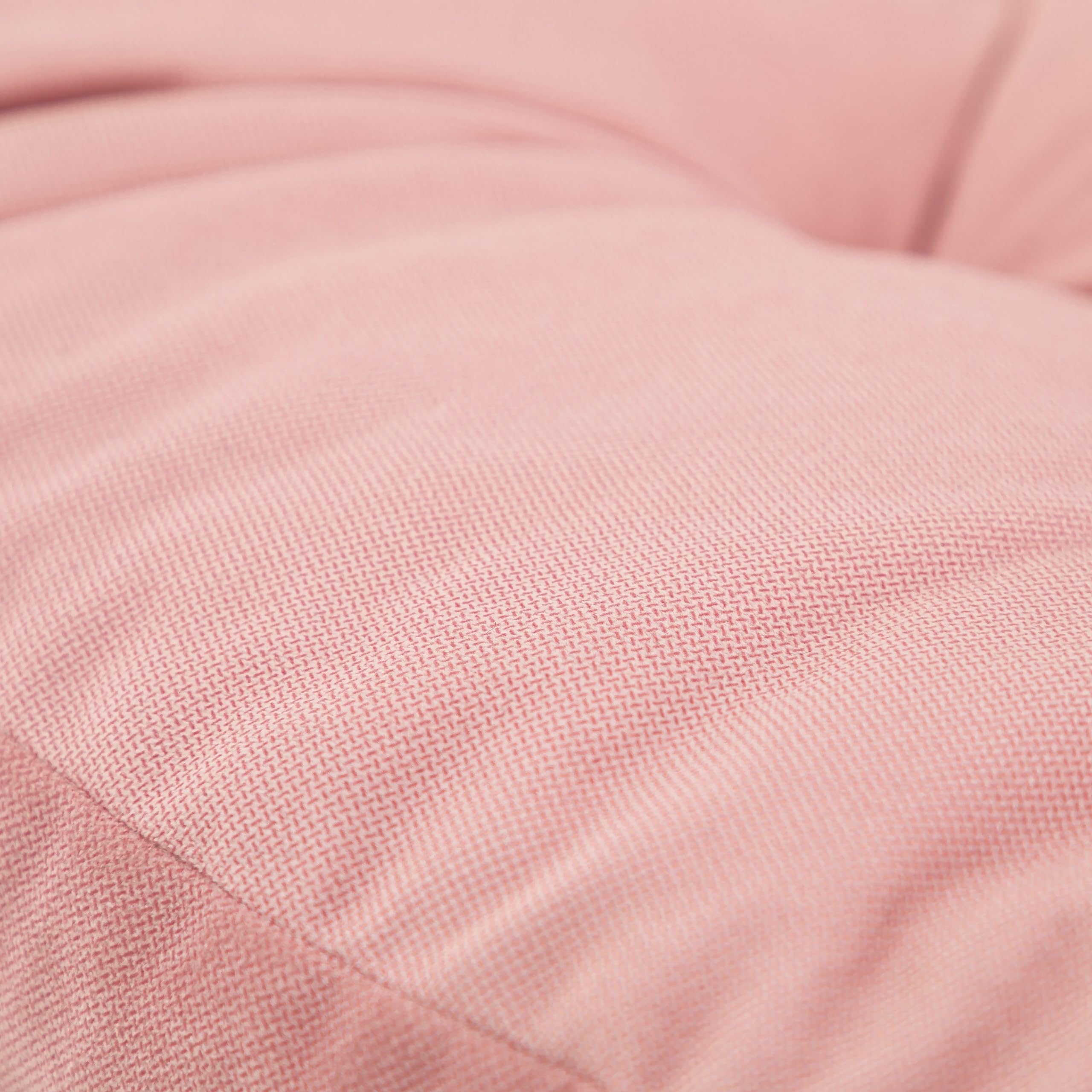 PillowPrim Velvet Kissen für Hängesessel, Sitzkissen für Stuhl, Hängekorb Sessel, Indoor Kissen, Waschbar Auflage, Rund, Swing, Schaukelkissen, Rosa, 92 cm