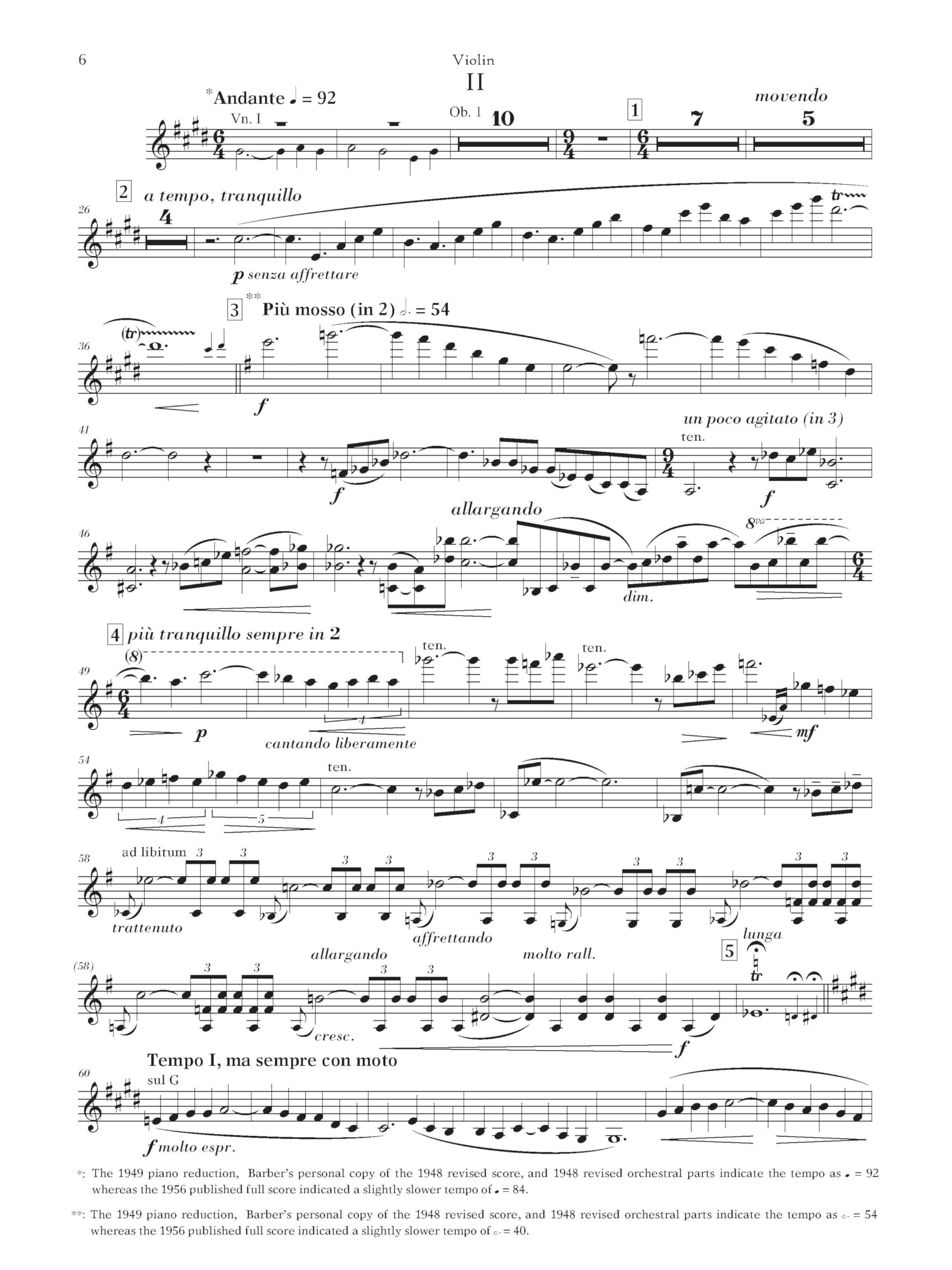 Concerto: Violin and Piano Reduction