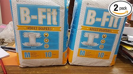 BFIT Adult Diapers Medium -Pack of 2