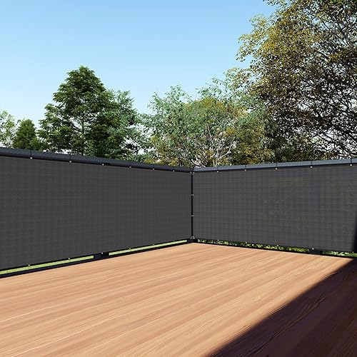 TANG - Valla o cerca de privacidad para casas y comercios, grosor de 200 gm, hasta un 90 % de bloqueo de rayos UV, resistente a la intemperie, color
