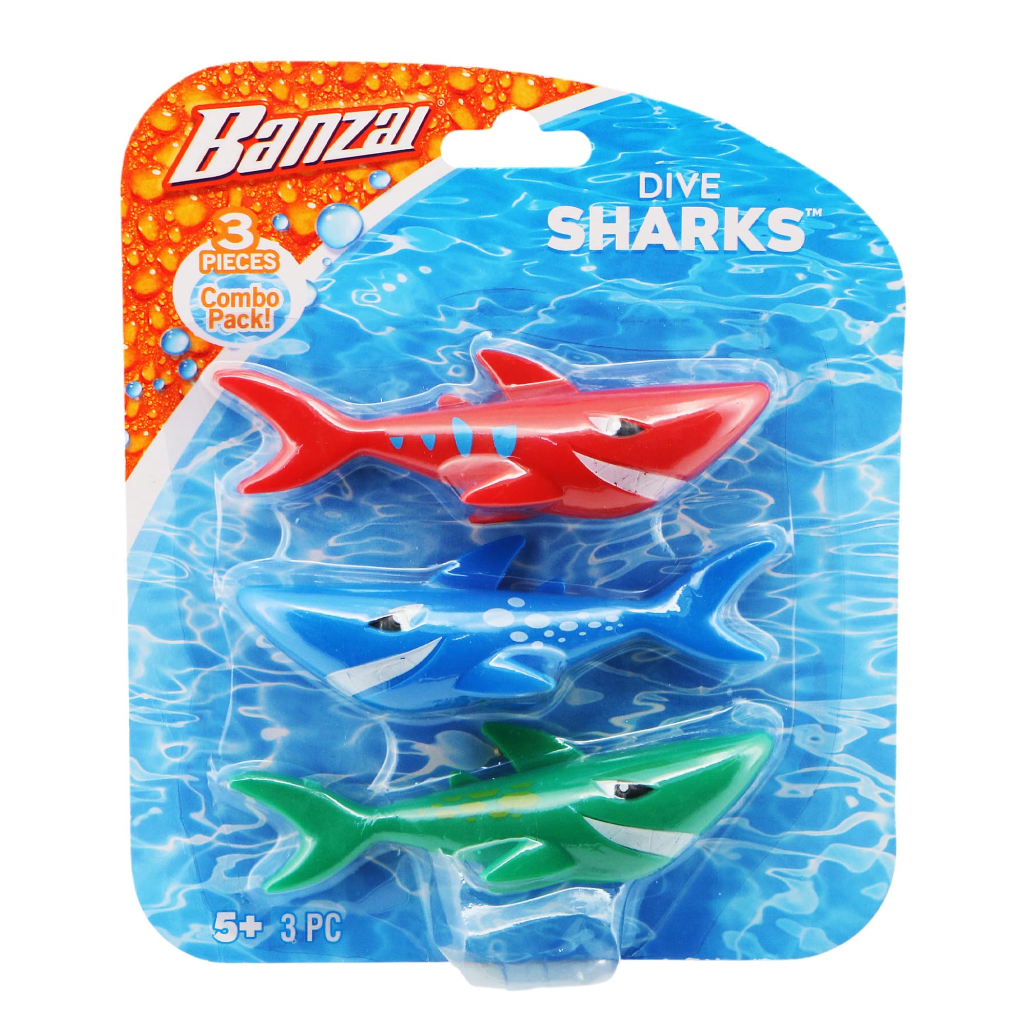 Amazon.com: Banzai 3 Piece Magical Mermaid Dolls and 3 Piece Dive