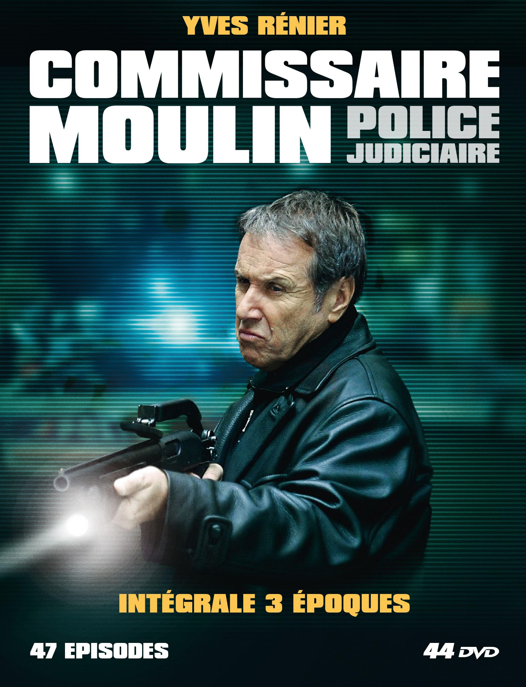 [Elephant Films] Edition officielle française - Commissaire Moulin - Police Judiciaire - Intégrale 3 époques - Coffret 44 DVD