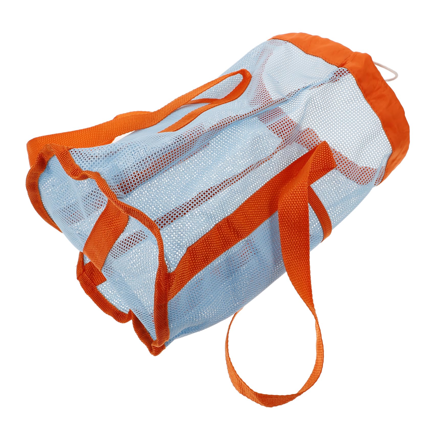 PACKOVE Mesh Beach Bag Kids Beach Toy Storage Bag Drawstring for Gardening Tools