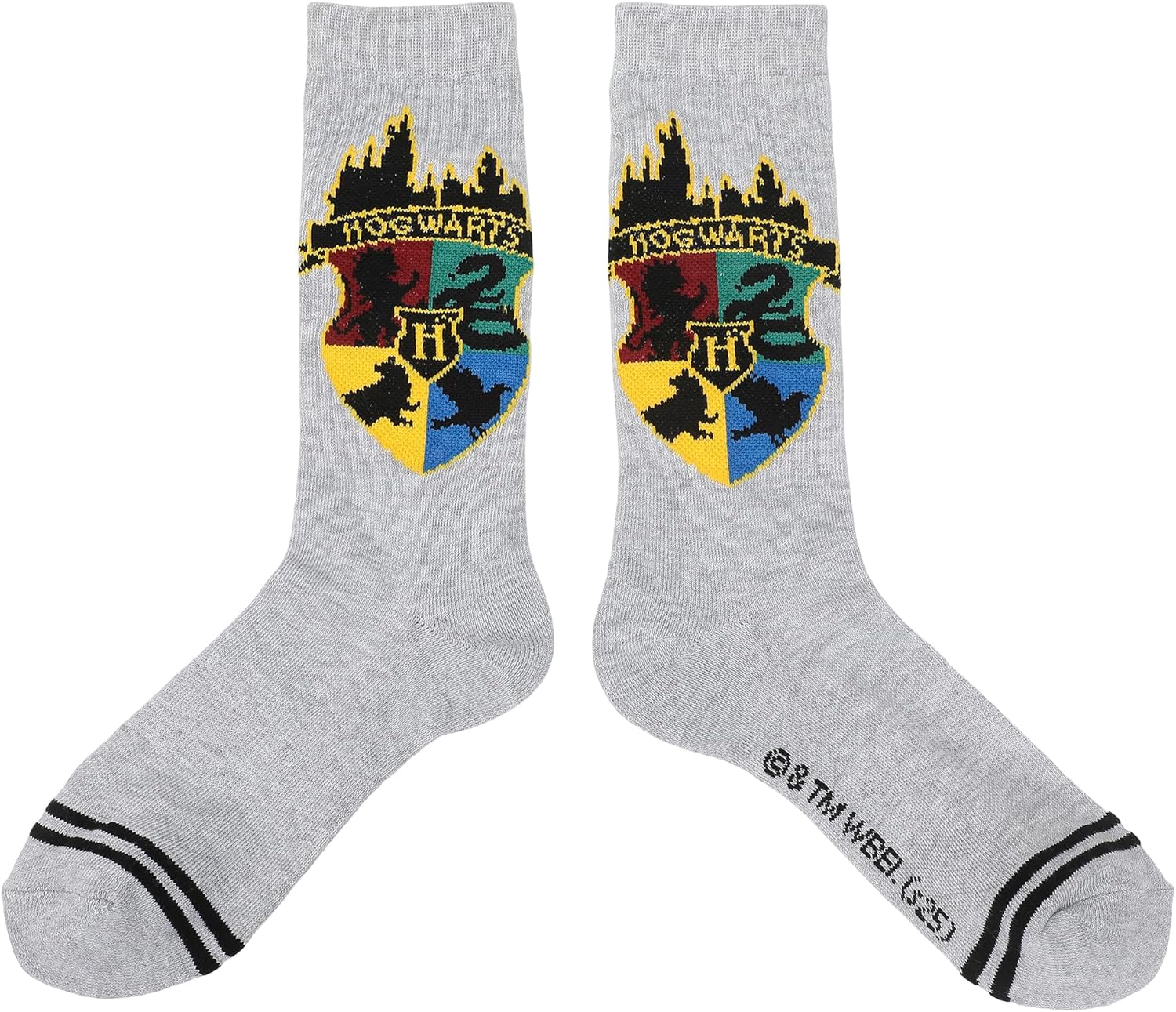 Bioworld Harry Potter Quidditch Men's 3-Pair Pack Athletic Crew Socks - Image 4