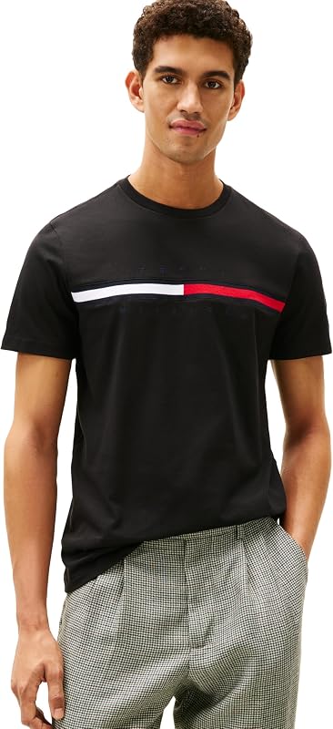 Tommy Hilfiger remera de Manga Corta Tino para Hombre