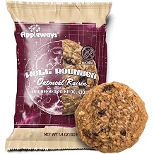 Appleways Oatmeal Raisin Cookies Soft Baked, 100% Nut Free Individually Wrapped Soft Baked Cookies Oatmeal, Made in USA, 1.4 Oz, 160 Count