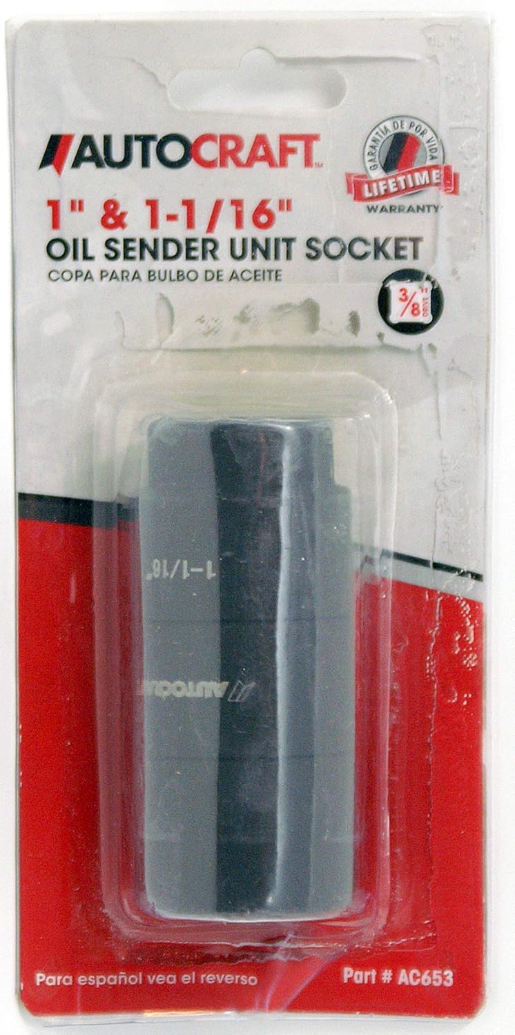 Autocraft Oil Sending Unit Socket 1 1/16 / Oil Pressure switch Socket 1 1/16