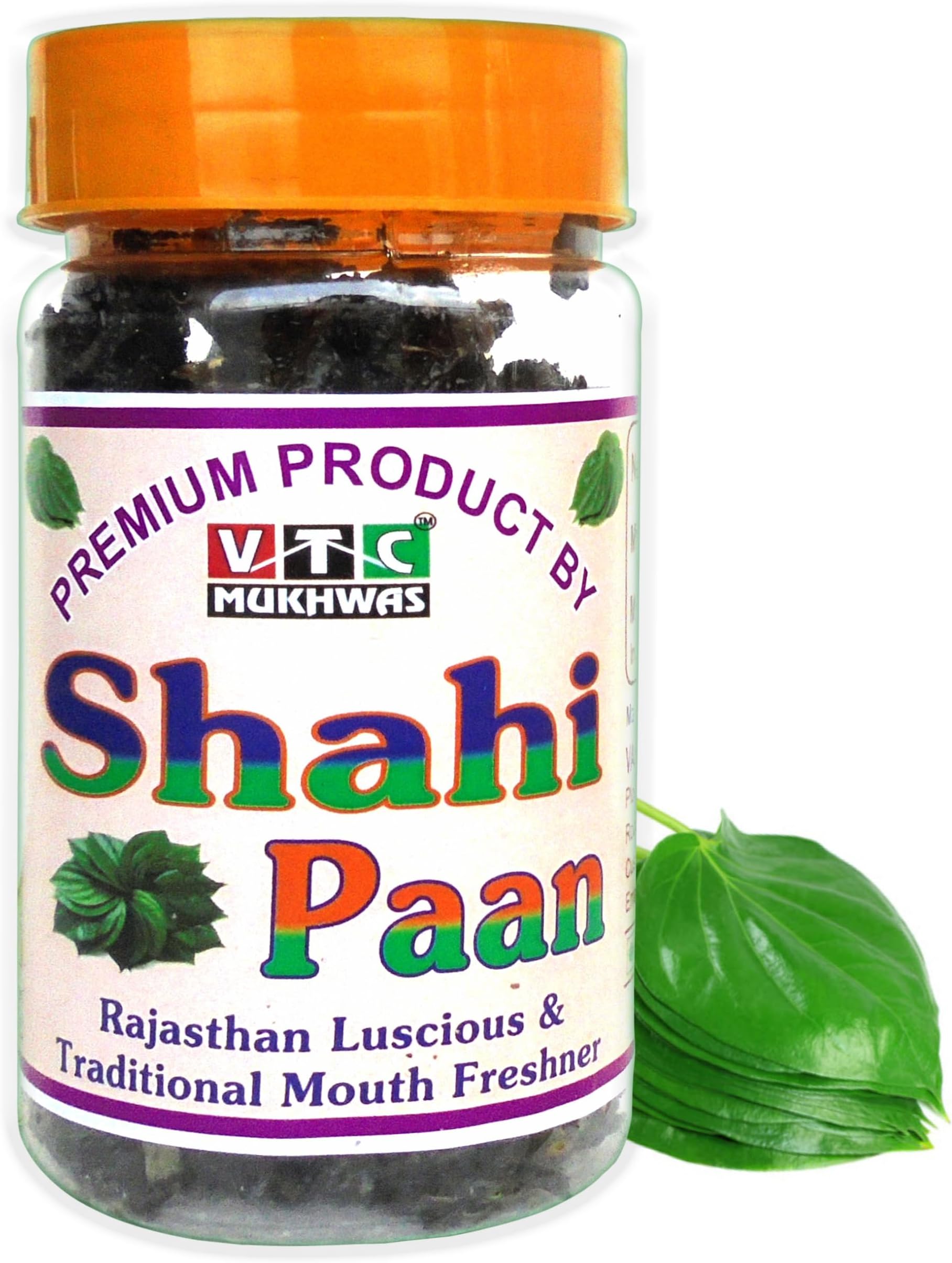 VTC MUKHWAS Banarasi Shahi Meetha Paan, Without Supari Sweet Paan Hygienically Packed Jar Traditional Paan Mukhwas 100 grams