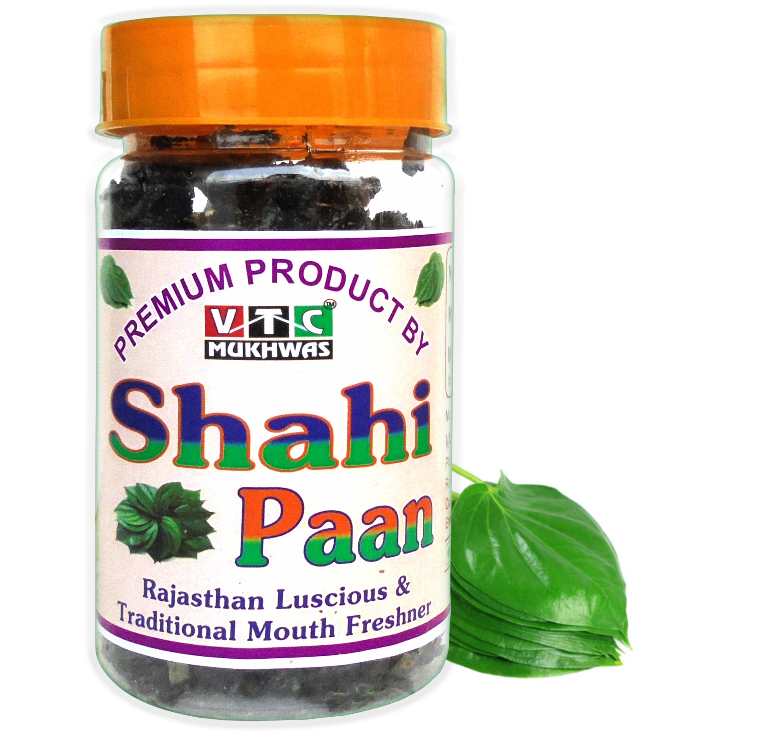 VTC MUKHWAS Banarasi Shahi Meetha Paan, Without Supari Sweet Paan Hygienically Packed Jar Traditional Paan Mukhwas 100 grams