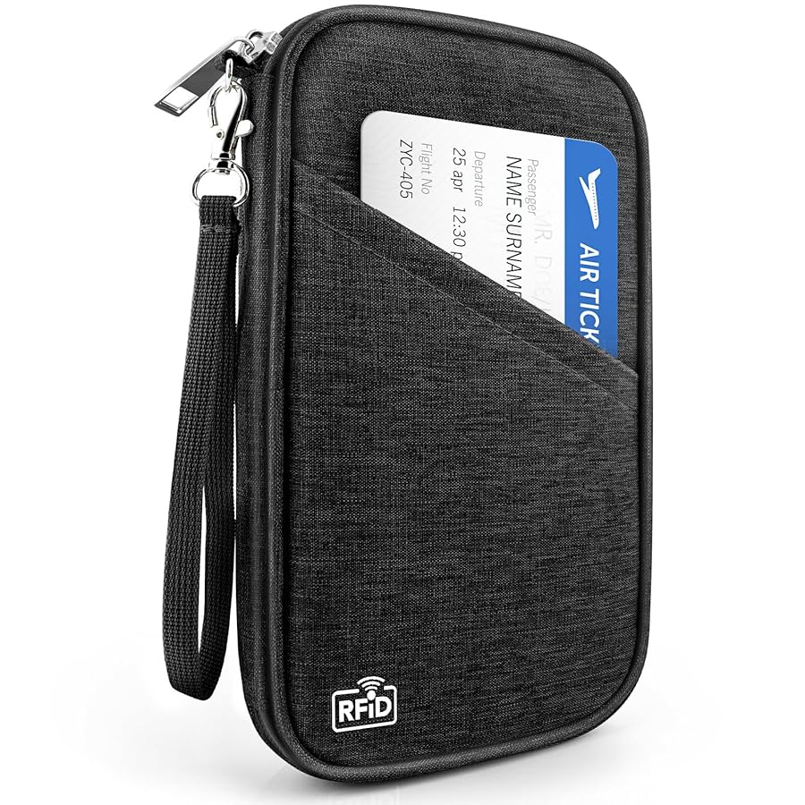 ☆送料・関税込☆Rest&Recreation★PASSPORT WALLET★ Amazon.com | Passport Holder Family RFID Travel Document