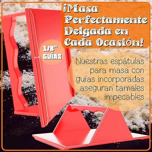 Miniatura 2 de Esparcidor de masa de tamales con mango ergonómico de fácil agarre para obtener resultados más rápidos, mejores y fáciles de Mindful Design  Nuevo y