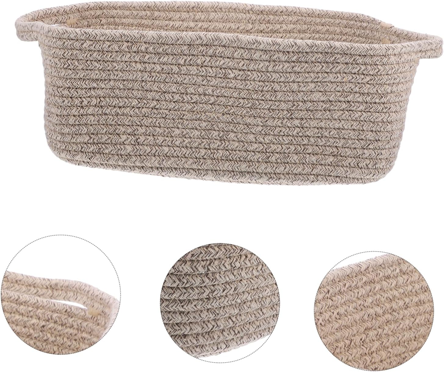 SOLUSTRE Woven Basket Storage for Toys Magazines Blankets Towels Sturdy Organize Your Home