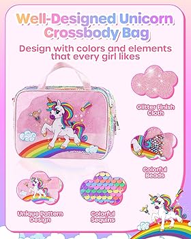 D-FantiX Unicorn Art Supplies Convertible Bag For India