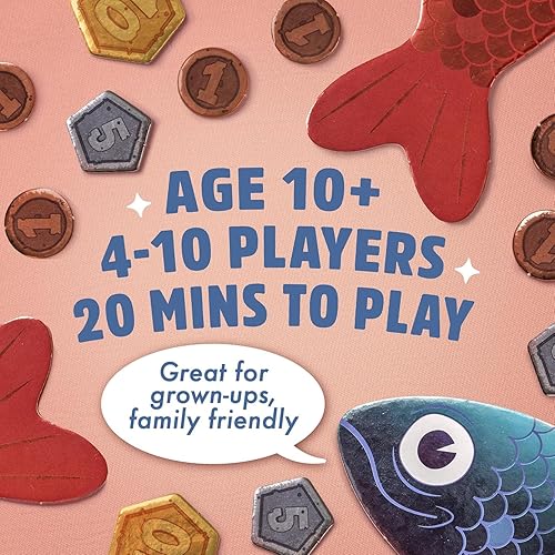 Miniatura 9 de Sounds Fishy el juego de mesa familiar de pensamiento rápido para niños de 10 años y adultos los mejores juegos de mesa nuevos juegos de