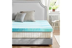 Sweetcrispy 2" Cooling Mattress Topper
