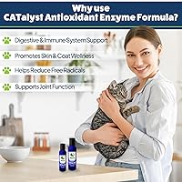 Vista 2 de Feline Essential Catalyst - Fórmula enzimática antioxidante para gatos - Enzima digestiva para gatos - Enzimas digestivas para gatos - Soporte