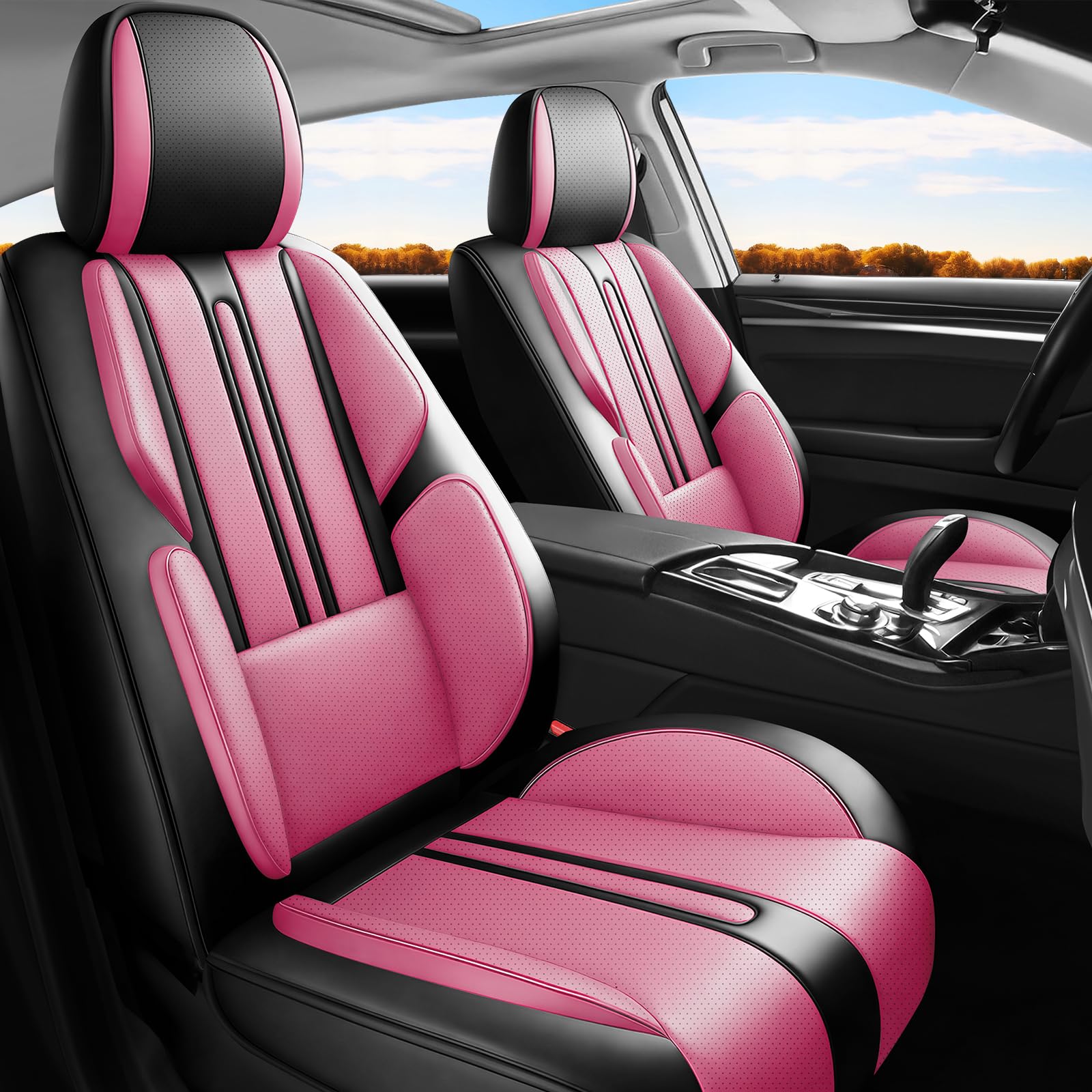 Car Seat Covers for GMC Terrain 2010-2024 2025 2026 2 Front