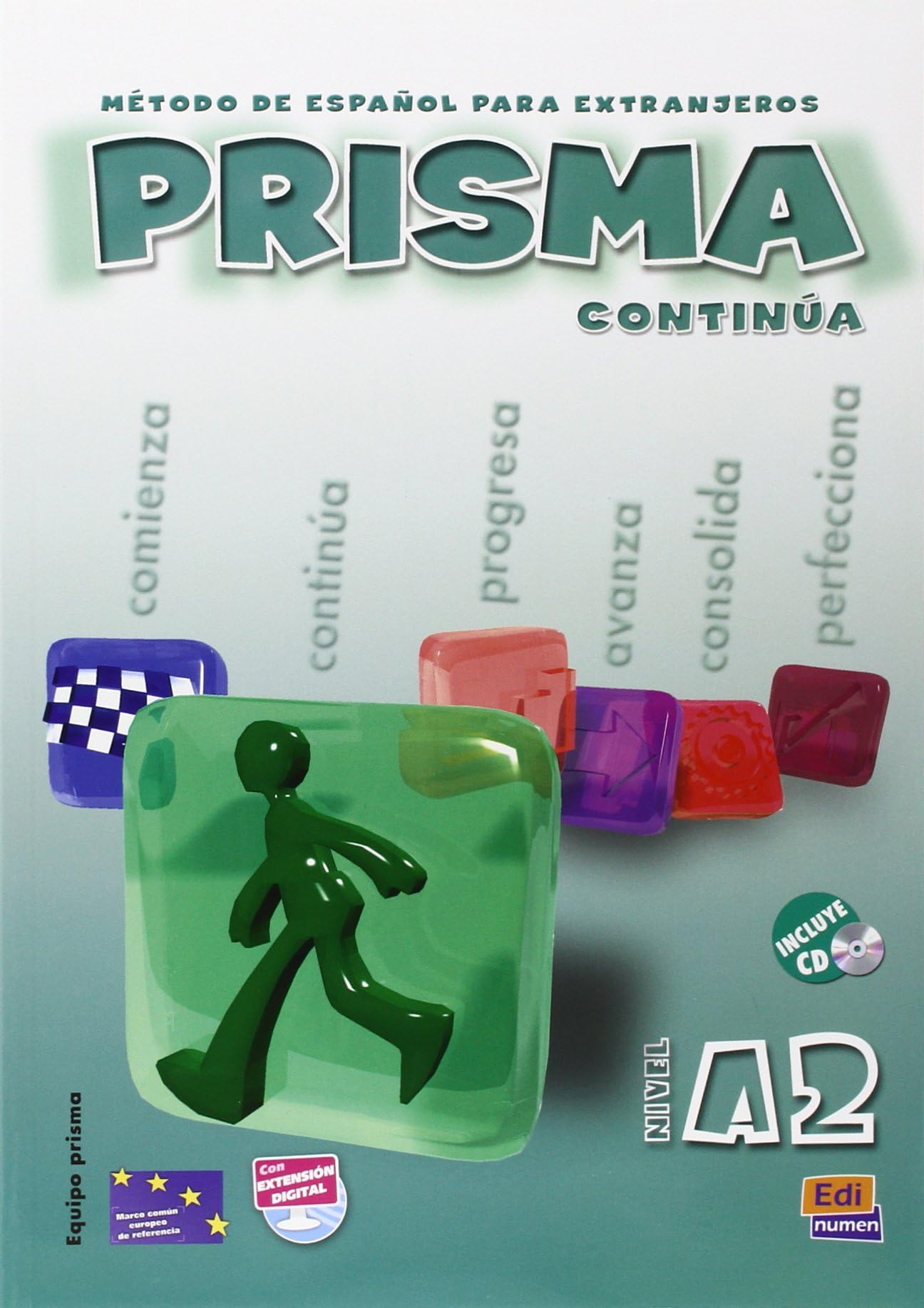 Prisma A2 Continua: Student Book + CD Paperback – 30 May 2007