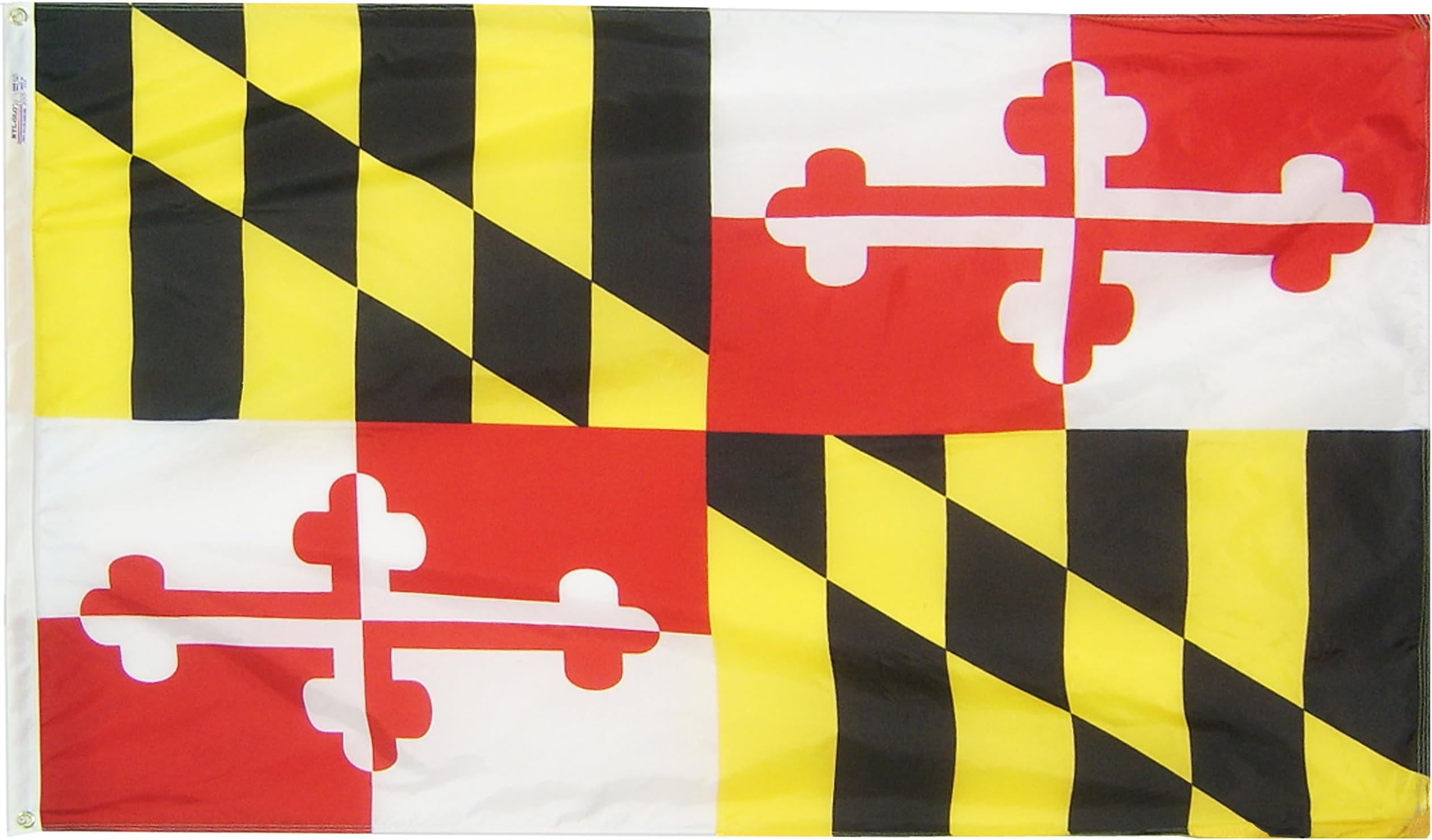 Annin Flagmakers Maryland State Flag USA-Made to Official State Design Specifications, 3 x 5 Feet (Model 142360)