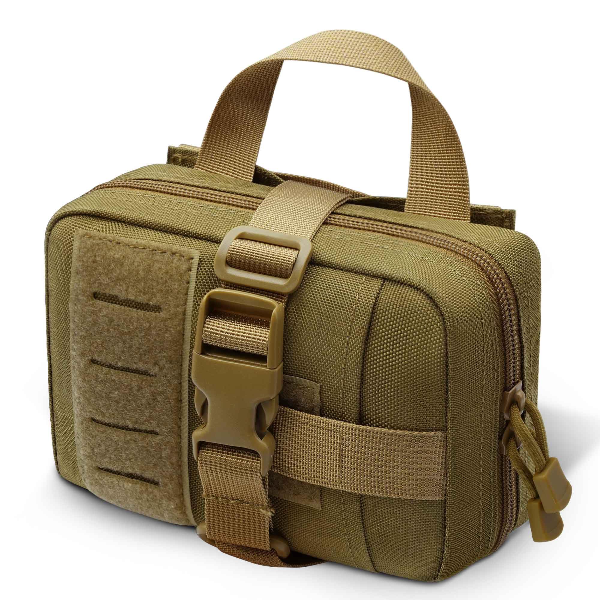 Ifak Pouch Rip Away, Molle First Aid Pouches, Tactical Duty Belt EMT Medical Holder Bag for Camping Hiking Travel - Image 8